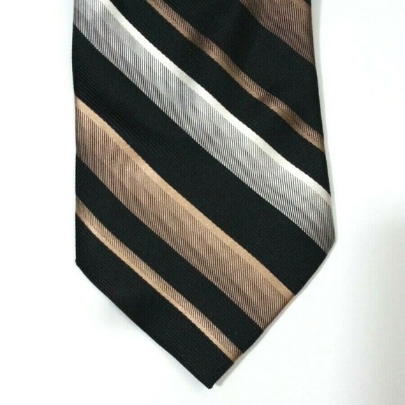 Stafford Essentials Mens Tie 3.75 in X 57 in Silve - Picture 3 of 3